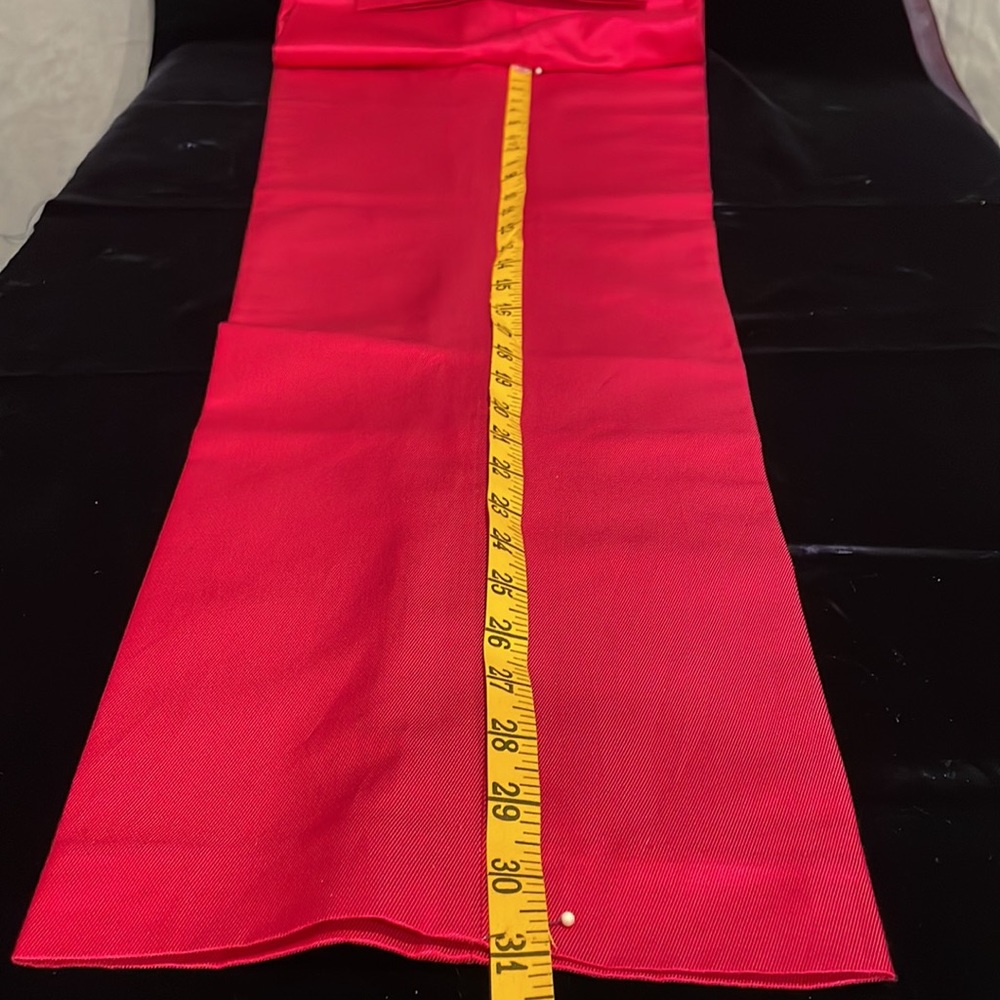 Talbots Silk Pants Raspberry Red Size 6 - Picture 4 of 10